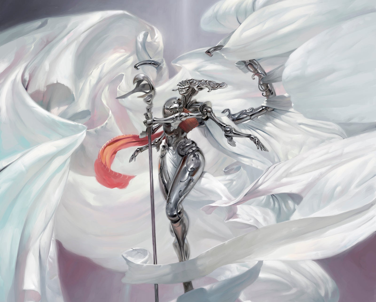 Art in Focus - Platinum Angel Masterpiece by Victor Adame Minguez
