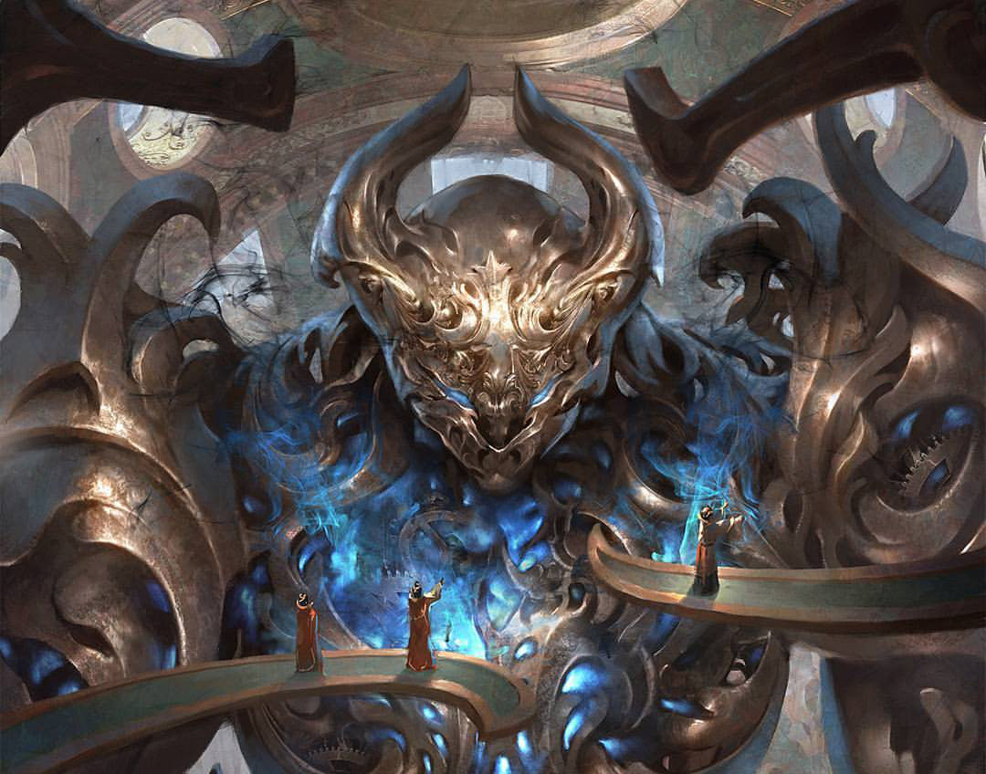 Art in Focus - Sundering Titan Masterpiece by Lius Lasahido