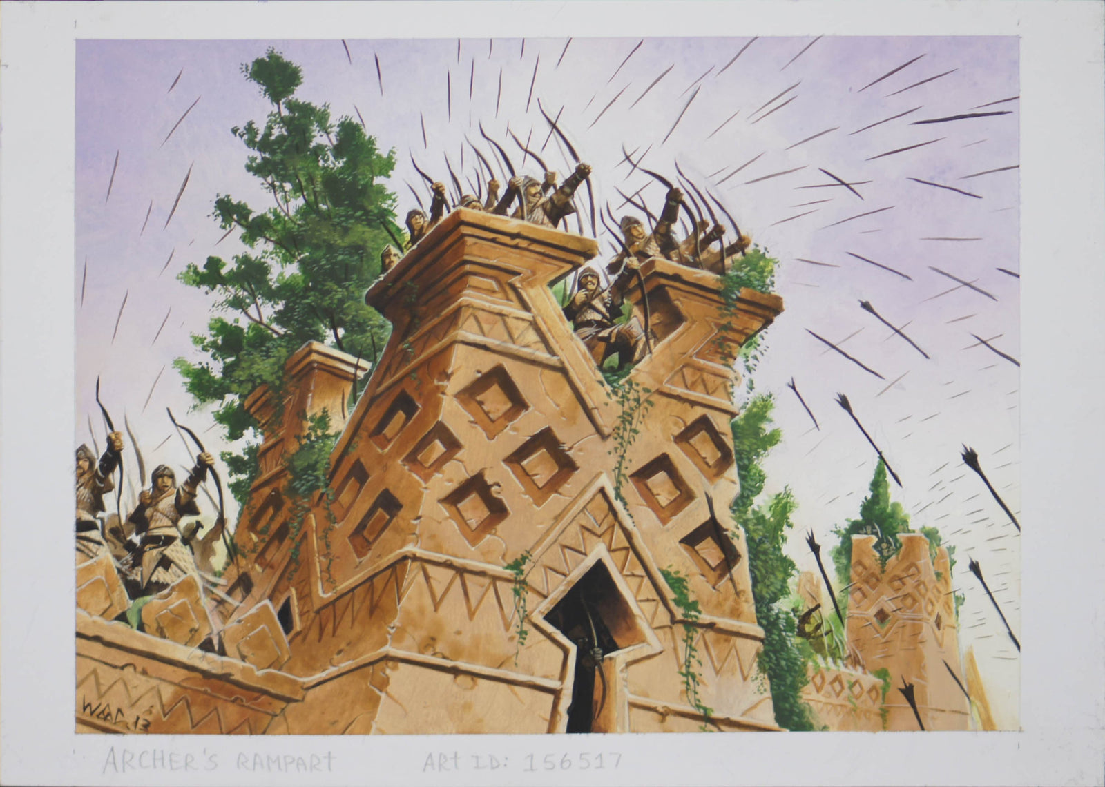 Archers' Parapet by Wayne Reynolds