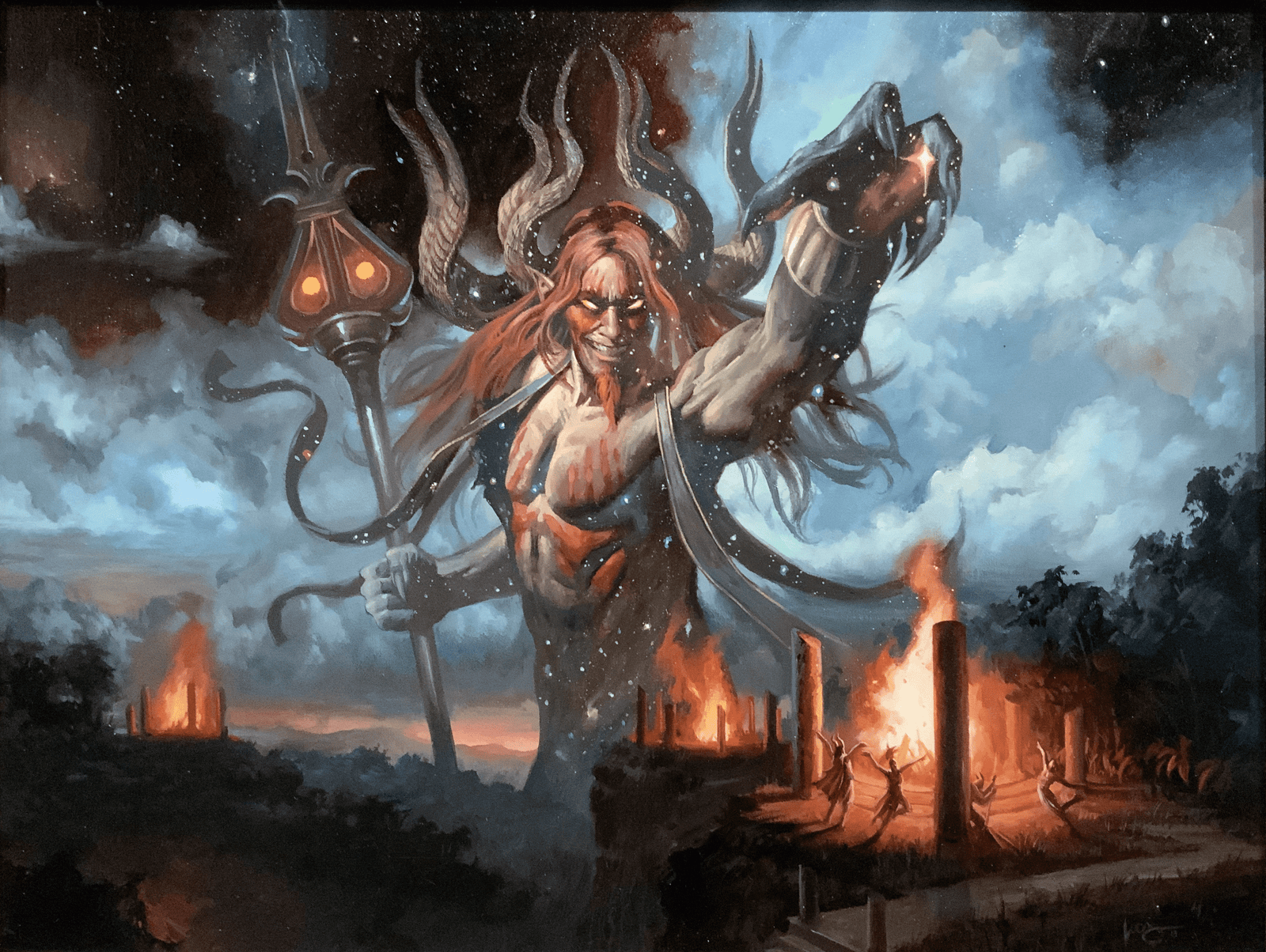 Xenagos's Scorn by Lucas Graciano