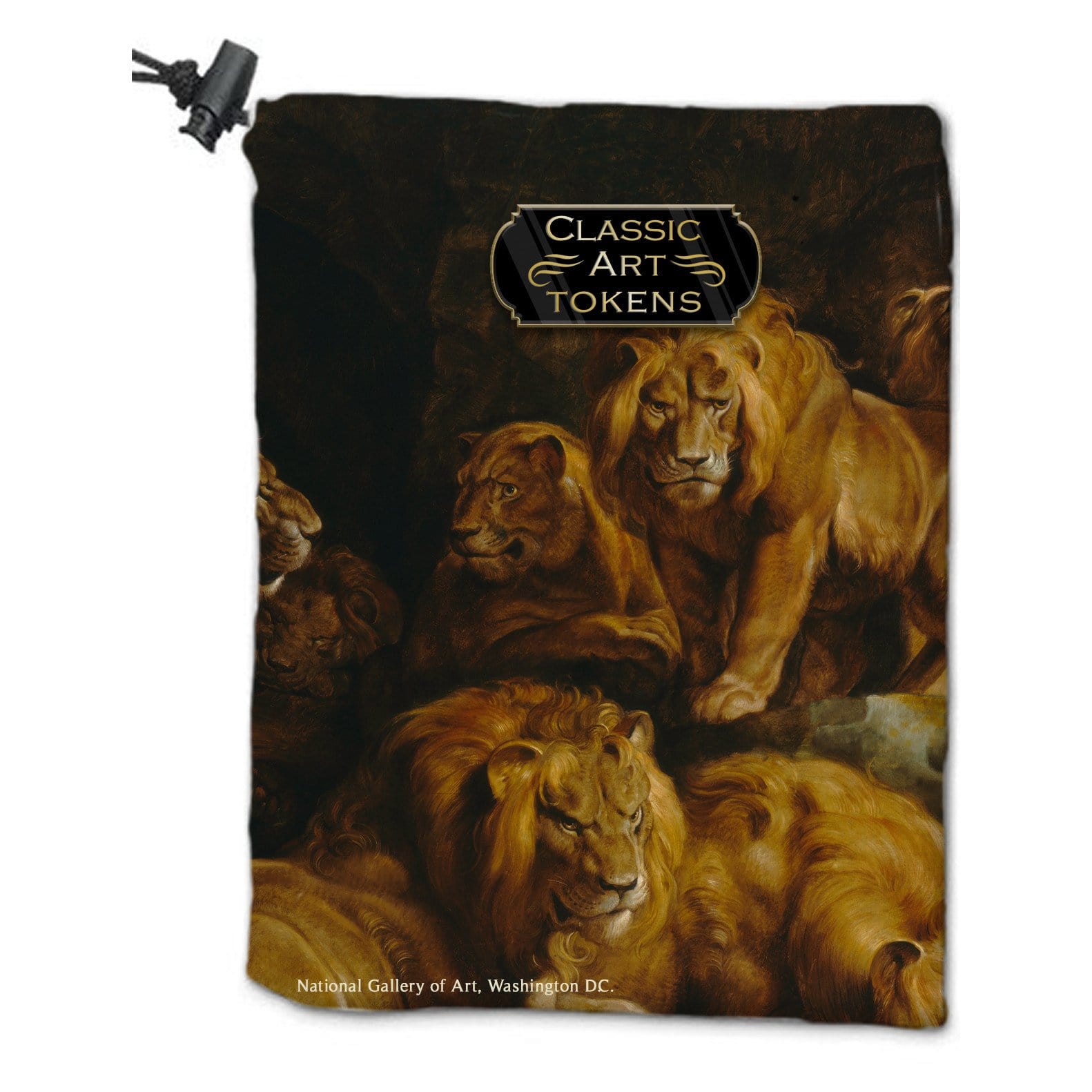 Cat Dice Bag by Peter Paul Rubens - Dice Bag - Original Magic Art - Accessories for Magic the Gathering and other card games