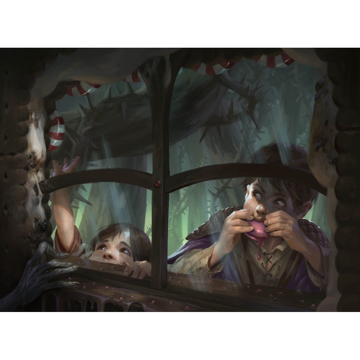 Curious Pair Print - Print - Original Magic Art - Accessories for Magic the Gathering and other card games