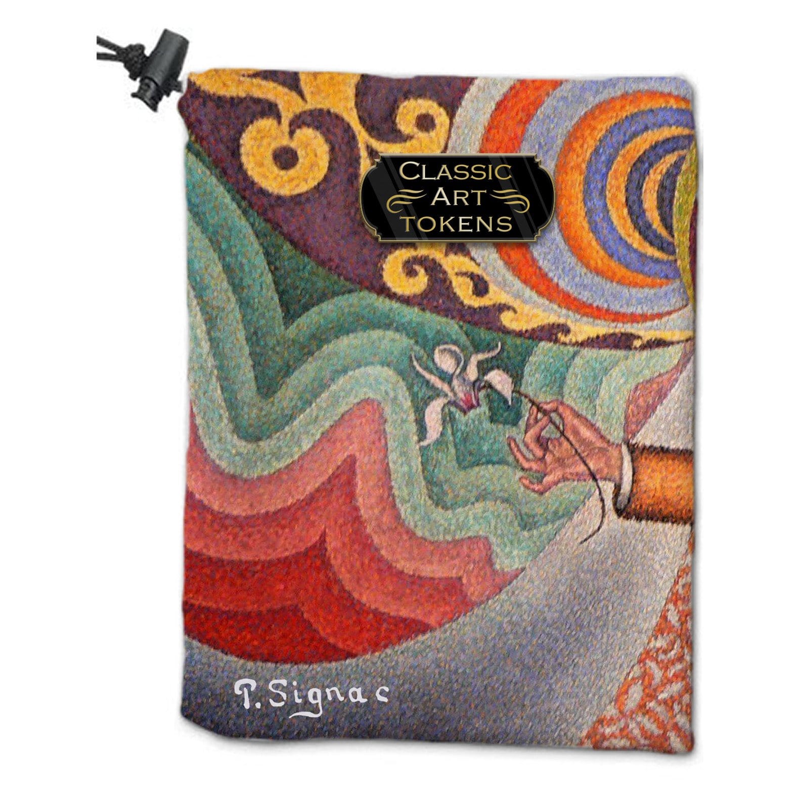 Manifest Dice Bag by Paul Signac - Dice Bag - Original Magic Art - Accessories for Magic the Gathering and other card games