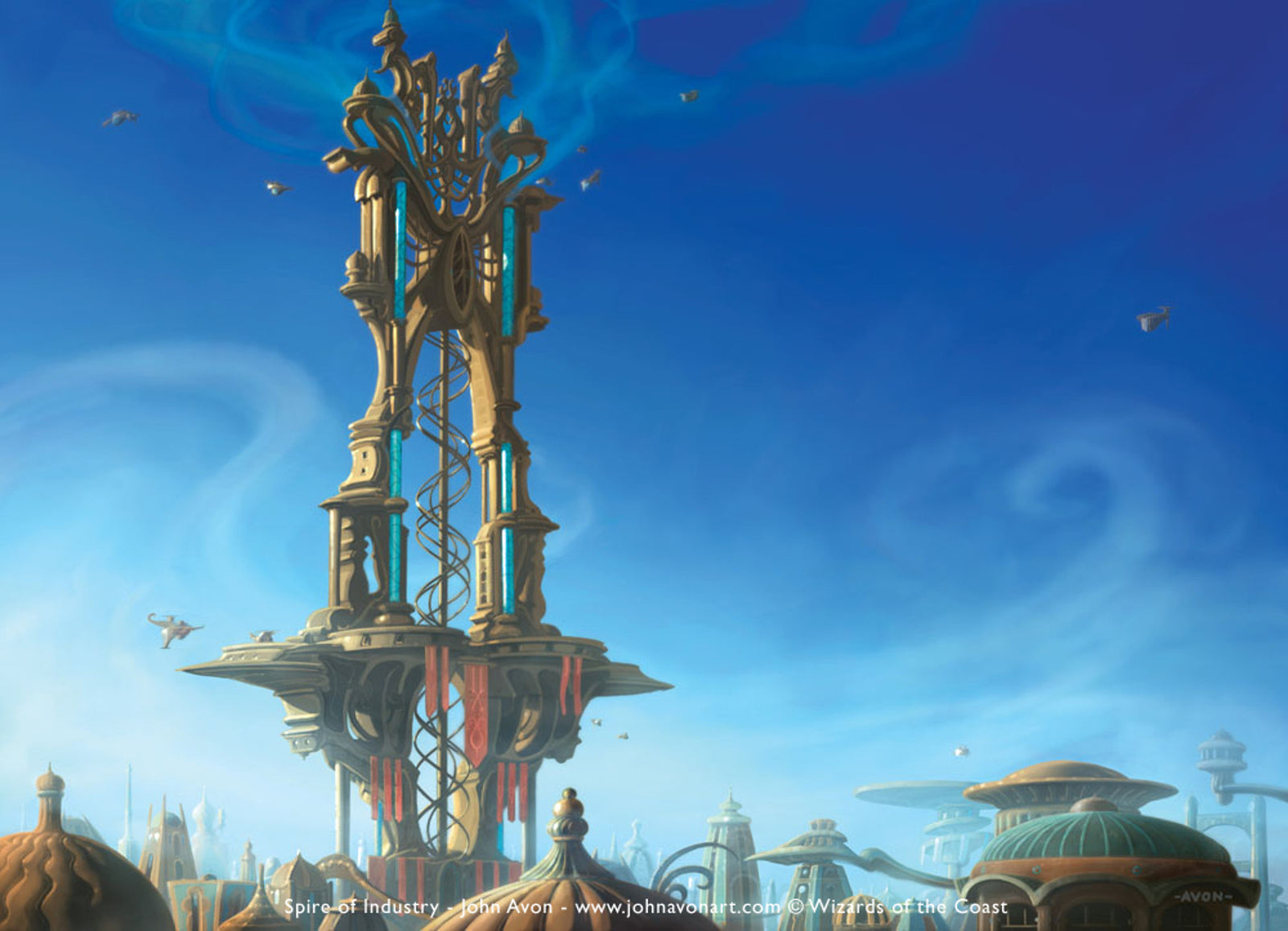 Art in Focus - Spire of Industry by John Avon