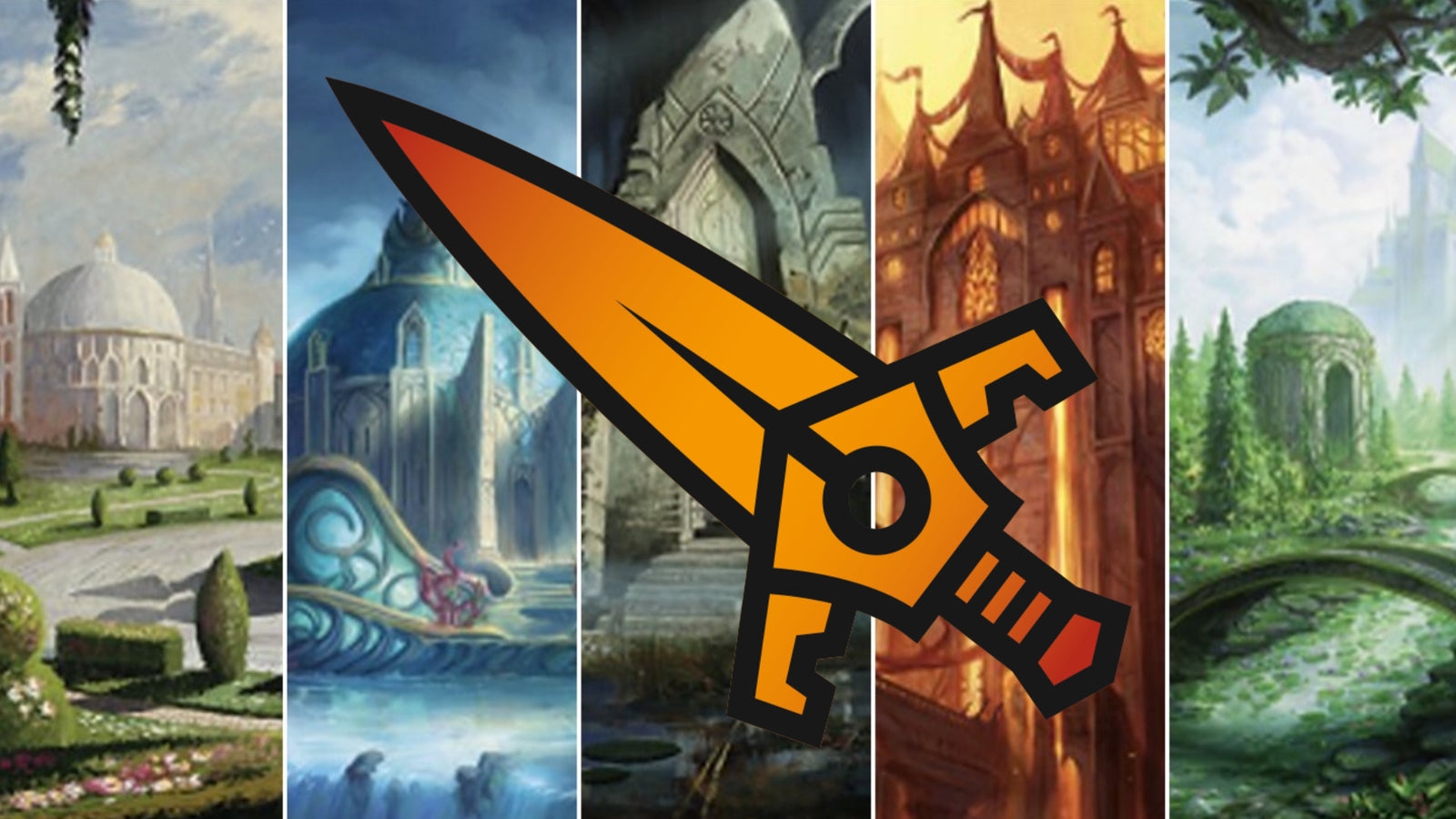 The Basic Lands of Murders at Karlov Manor