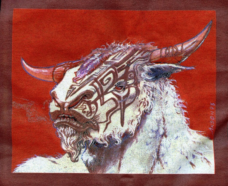 村越弘明「MINOTAUR」HARRY The Original Face of Magic: Hurloon Minotaur - Original Magic Art