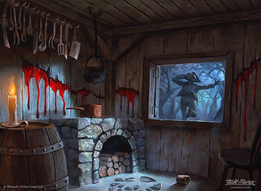 Magic Cards That Look Like They Came From a Horror Movie - Original Magic Art Magic Cards That Look Like They Came From a Horror Movie - Original Magic Art