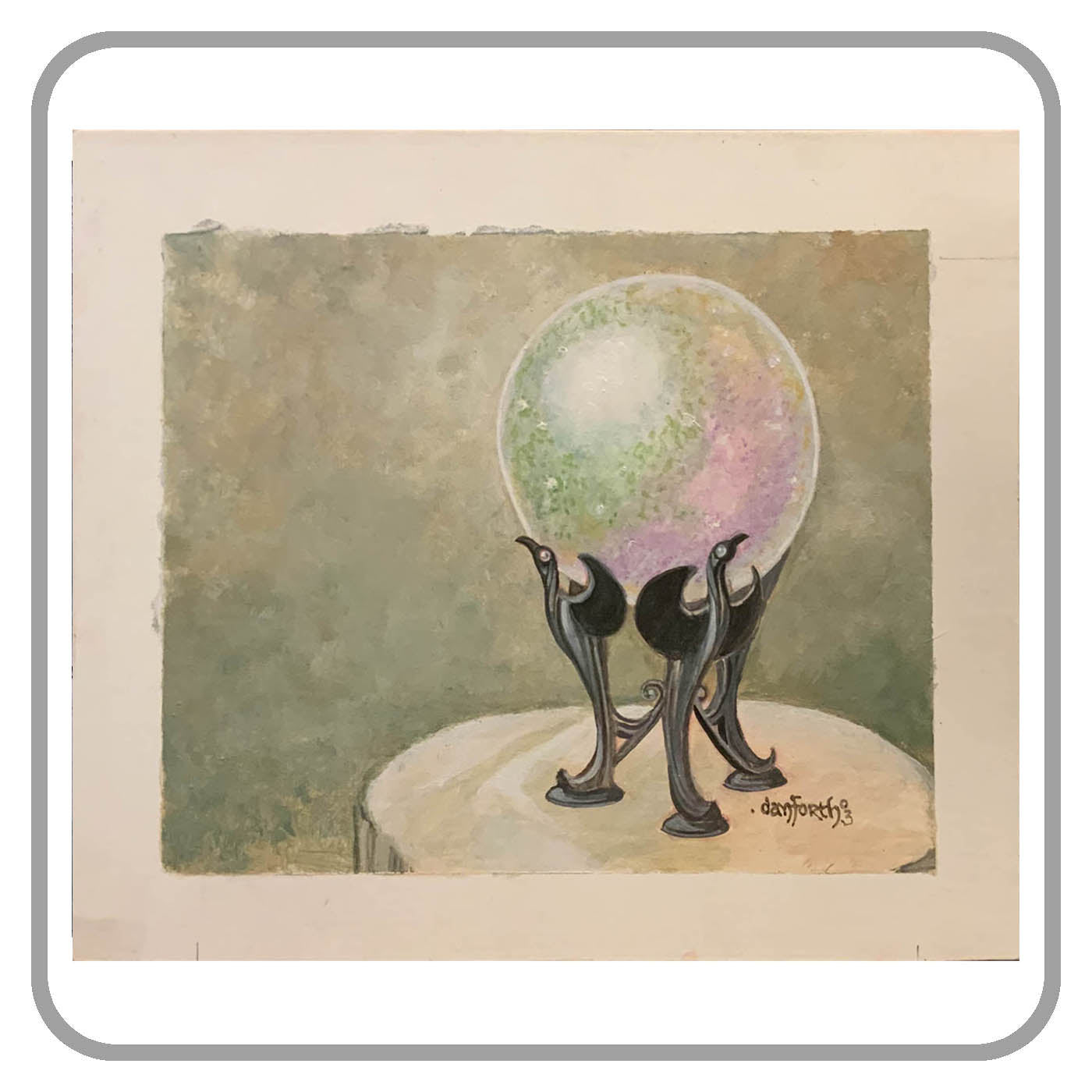 Written Magic Art Original Artwork - Original Magic Art