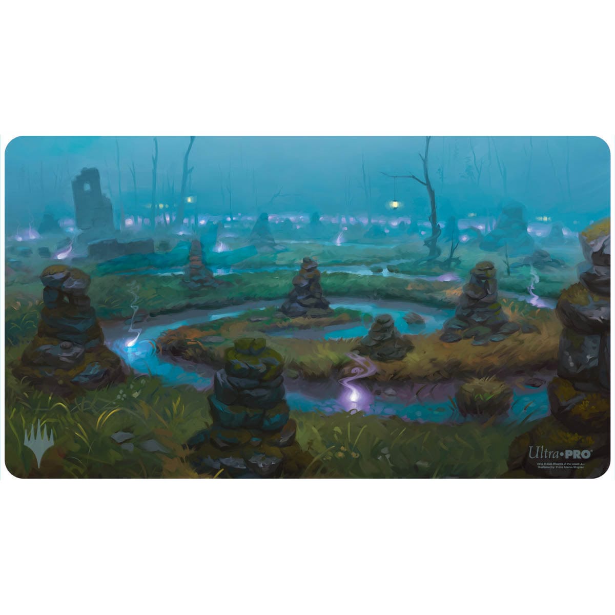 Swamp (Throne of Eldraine) Playmat Original Magic Art