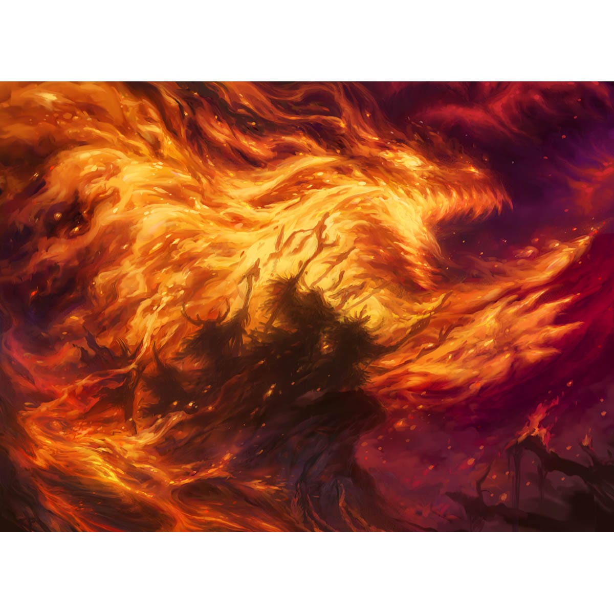 Stoke the Flames Print