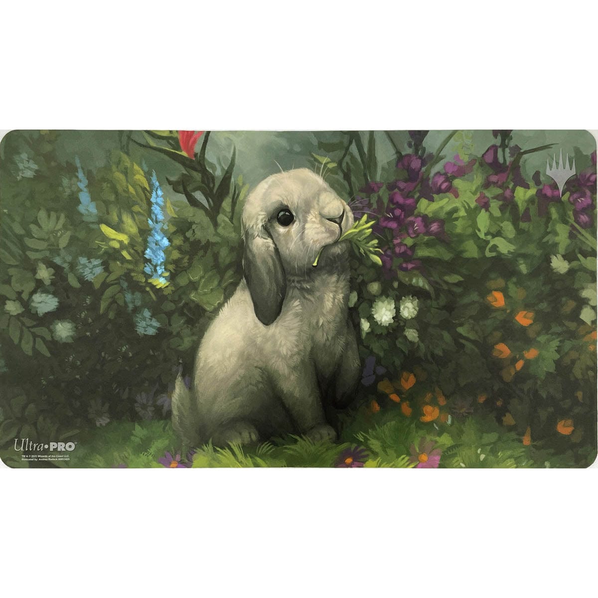 Rabbit Token Playmat - Original Magic Art