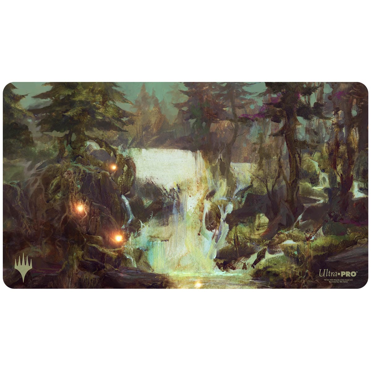 Nils Hamm　島　プレイマット Island (Throne of Eldraine) Playmat (Limited Edition)