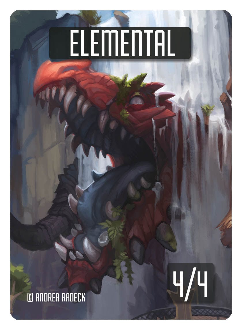 Elemental Token (4/4) by Andrea Radeck