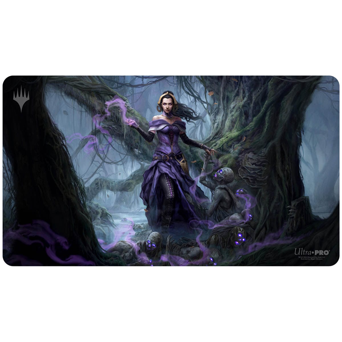 Magic: The Gathering プレイマット リリアナ Liliana, Waker of the Dead Playmat