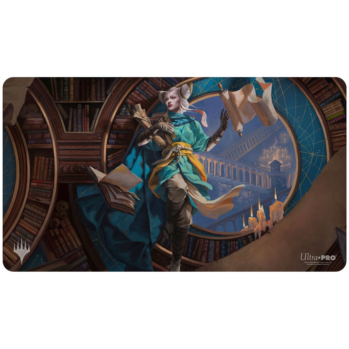 Double-Sided Tamiyo, Inquisitive Student / Tamiyo, Seasoned Scholar Playmat (Limited Edition)