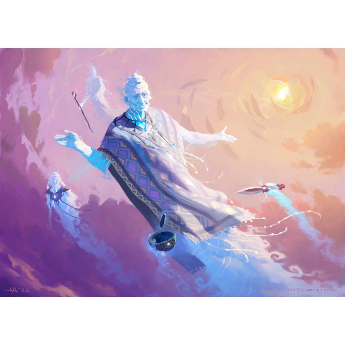 Abuelo, Ancestral Echo Print