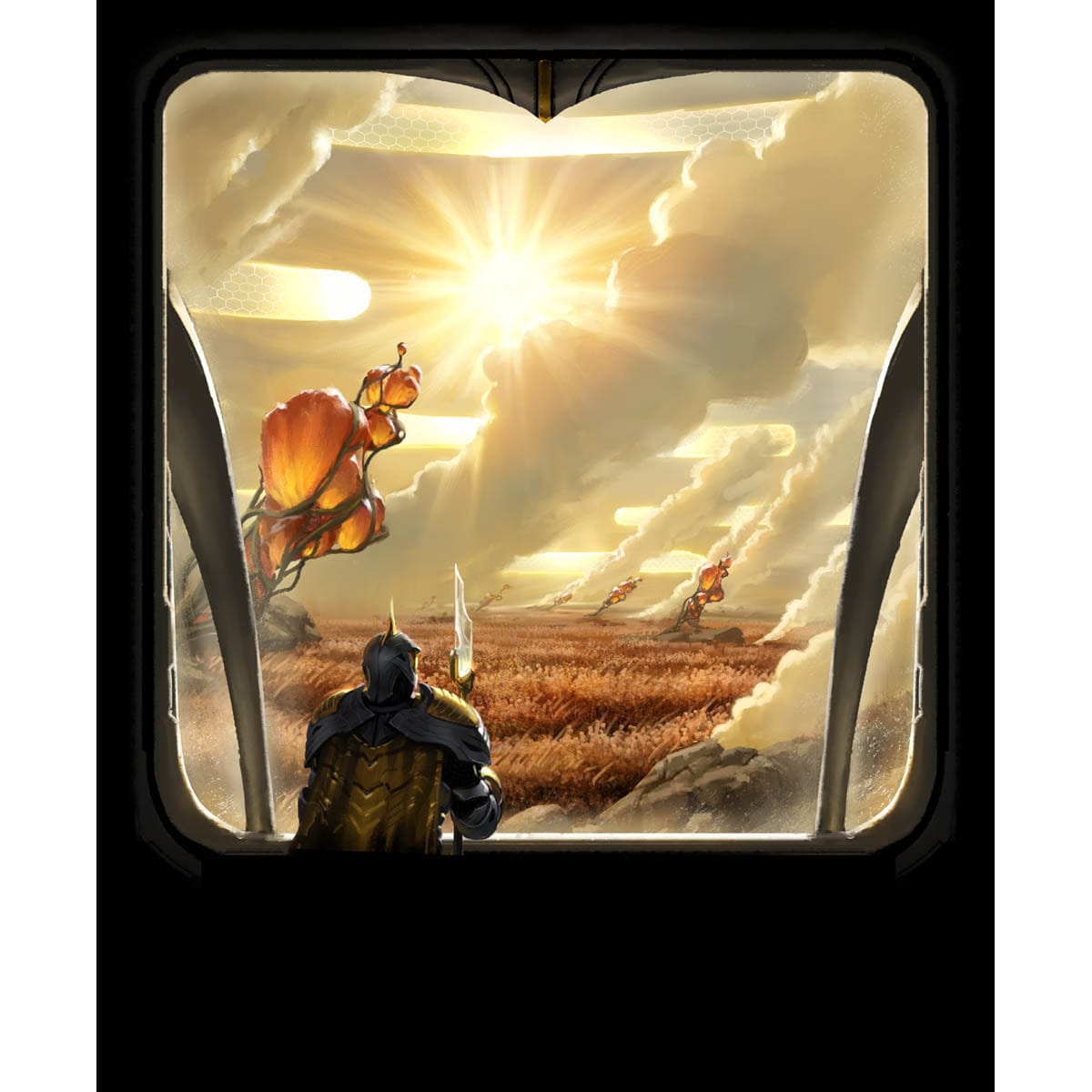 Adagia, Windswept Bastion Print