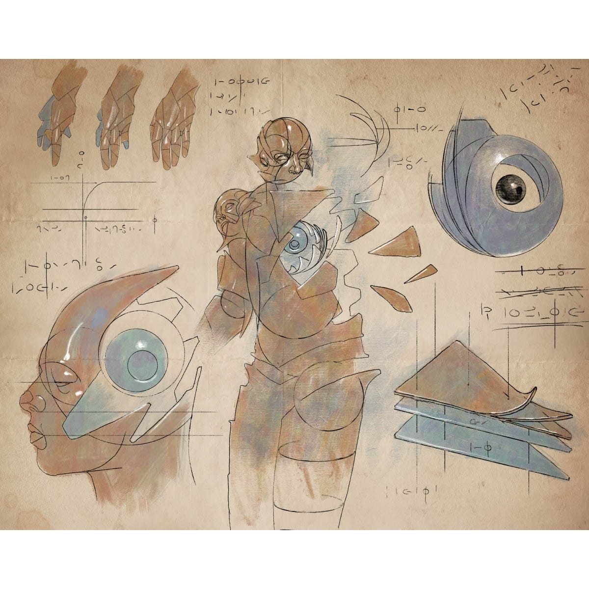 Adaptive Automaton Print