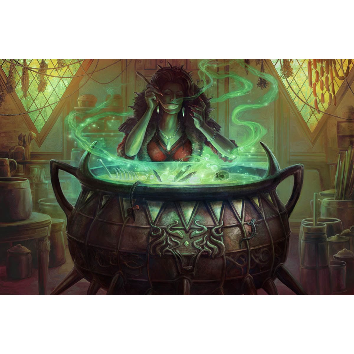 Agatha's Soul Cauldron Print