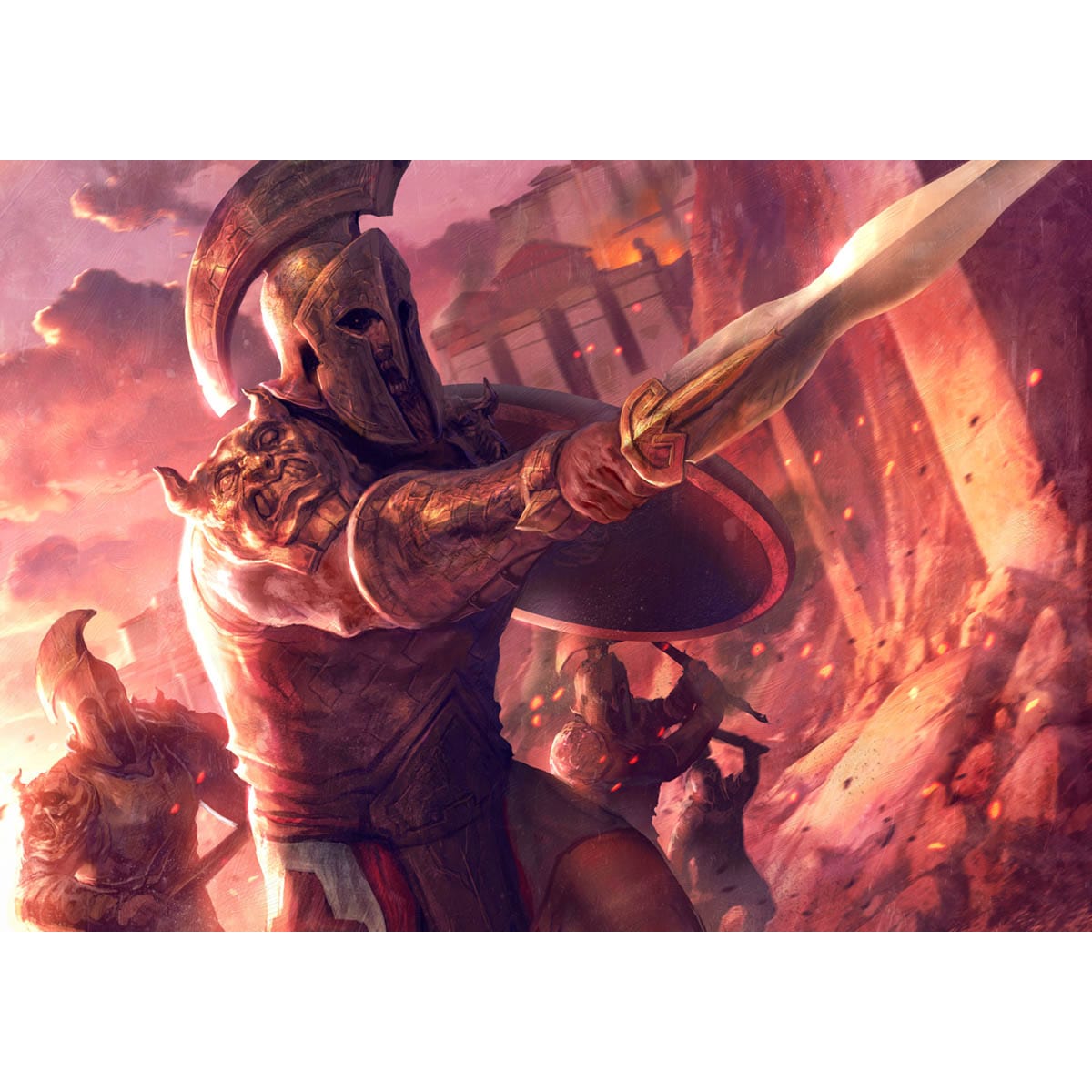 Akroan Crusader Print