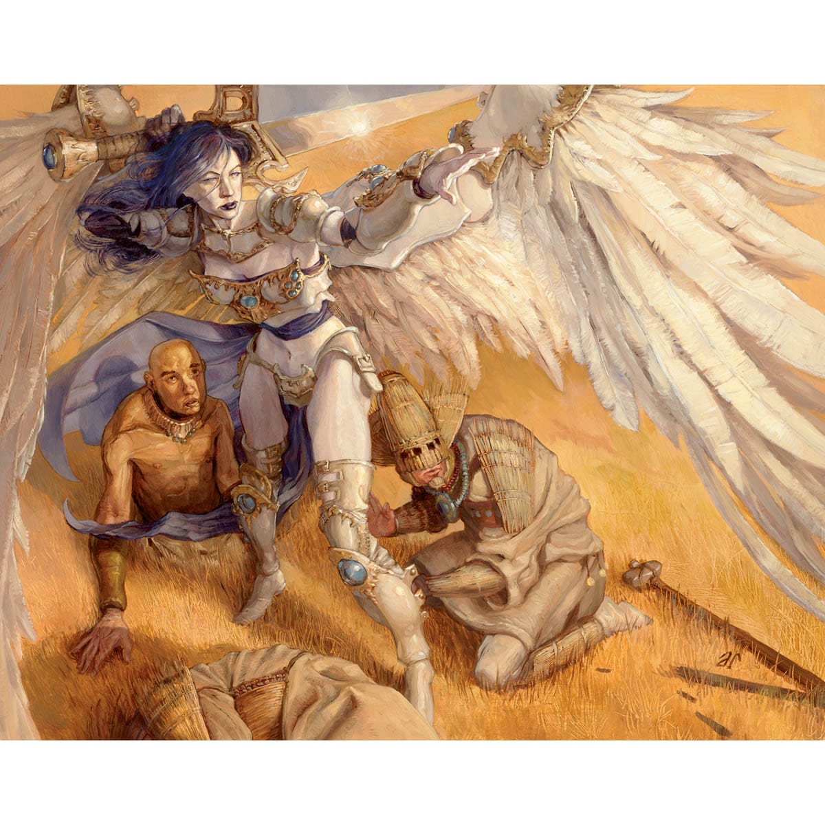 Akroma&#39;s Blessing Print