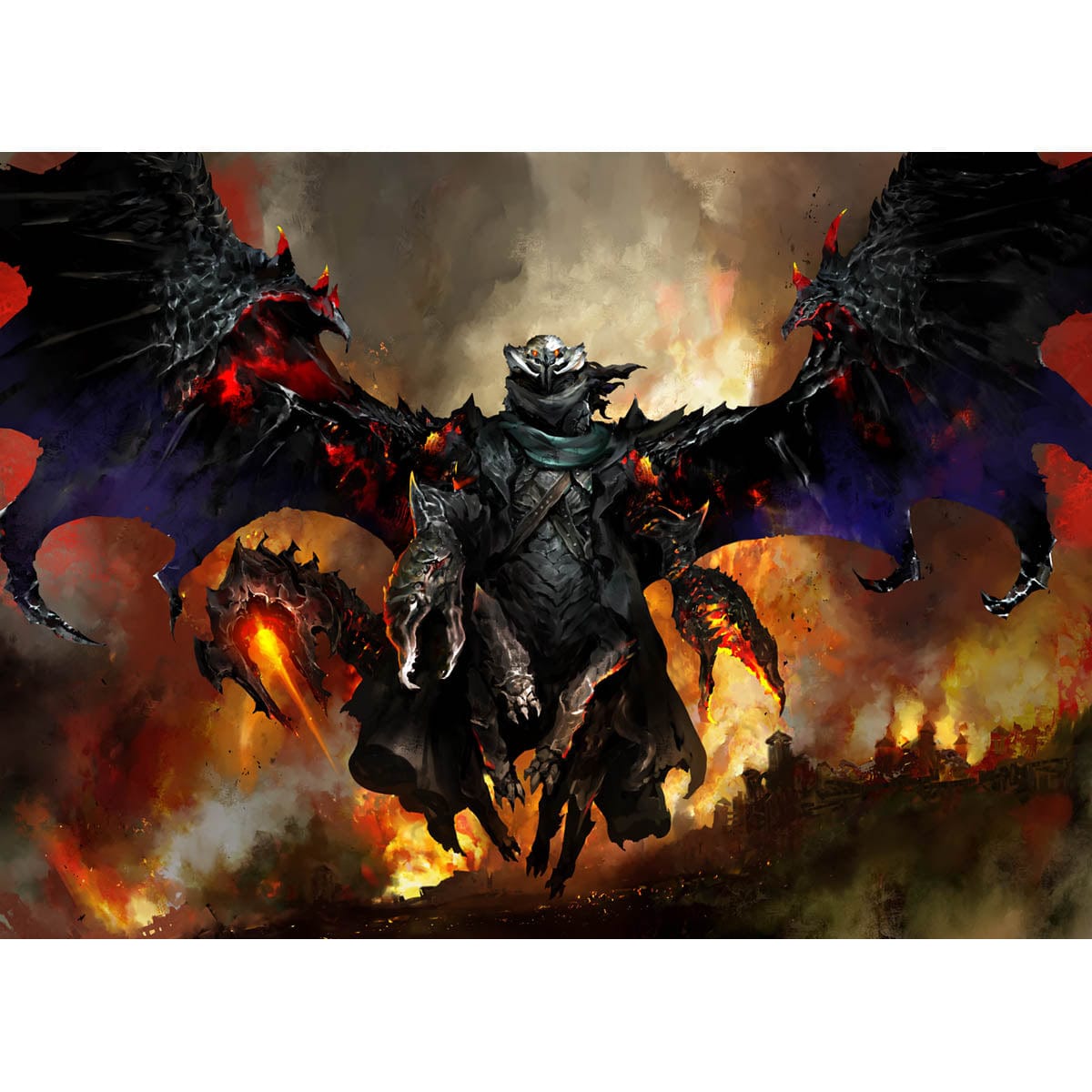 Akul the Unrepentant Print