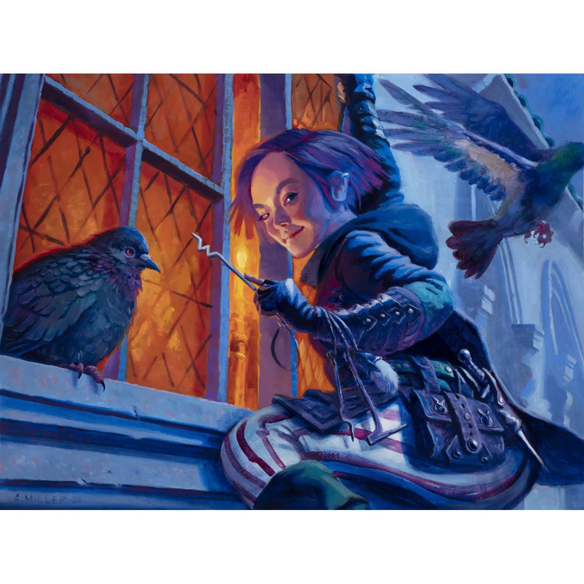 Alora, Merry Thief Print