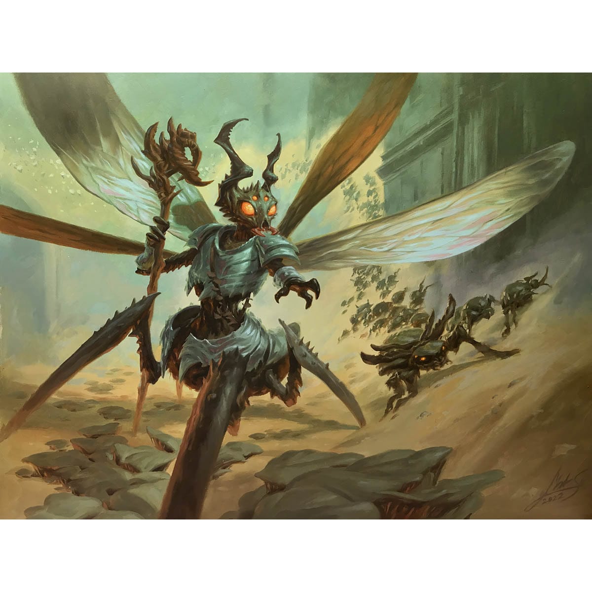 Amzu, Swarm&#39;s Hunger Print