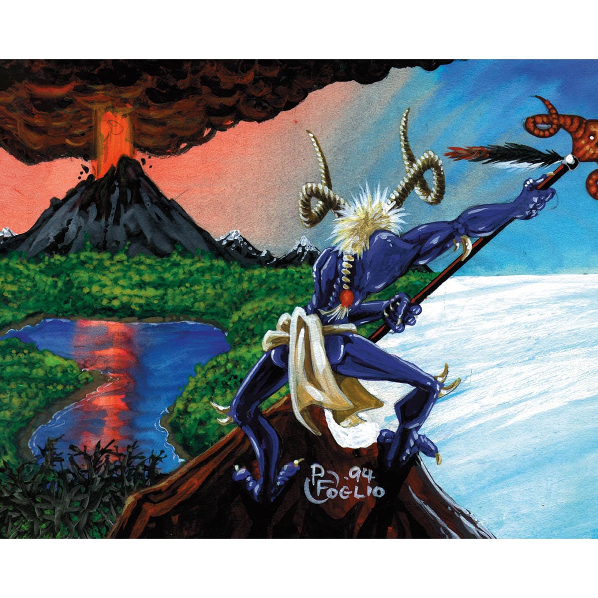 Anarchy Print - Original Magic Art Anarchy Print - Original Magic Art