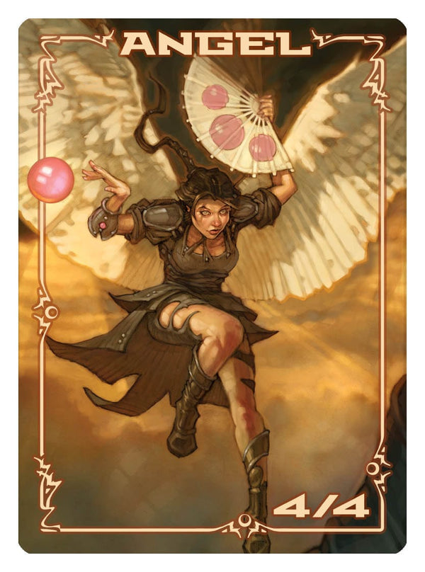 Angel Token (4/4) by Chuck Lukacs - Original Magic Art