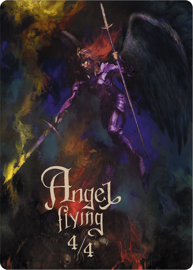 Angel Token (4/4 - Flying) by Nils Hamm