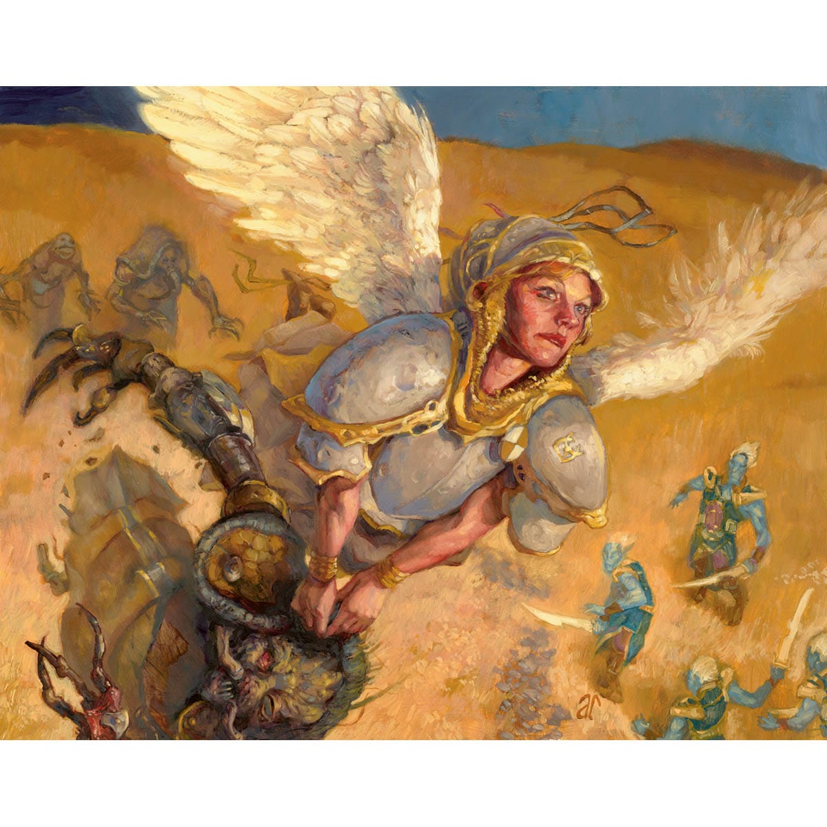 Angelic Shield Print