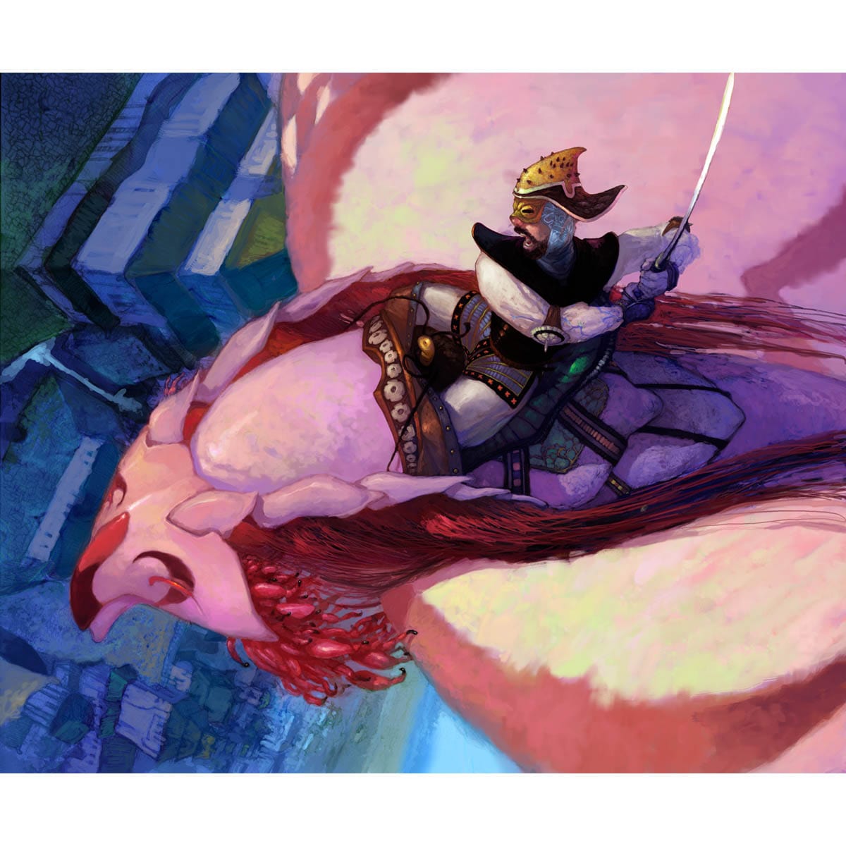 Araba Mothrider Print