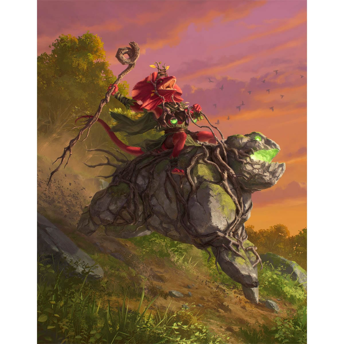 Ashroot Animist Print