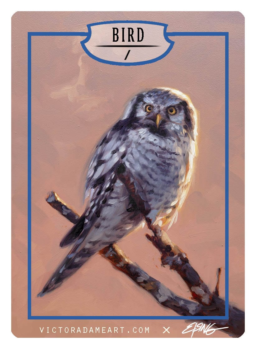 Bird Token by Victor Adame Minguez