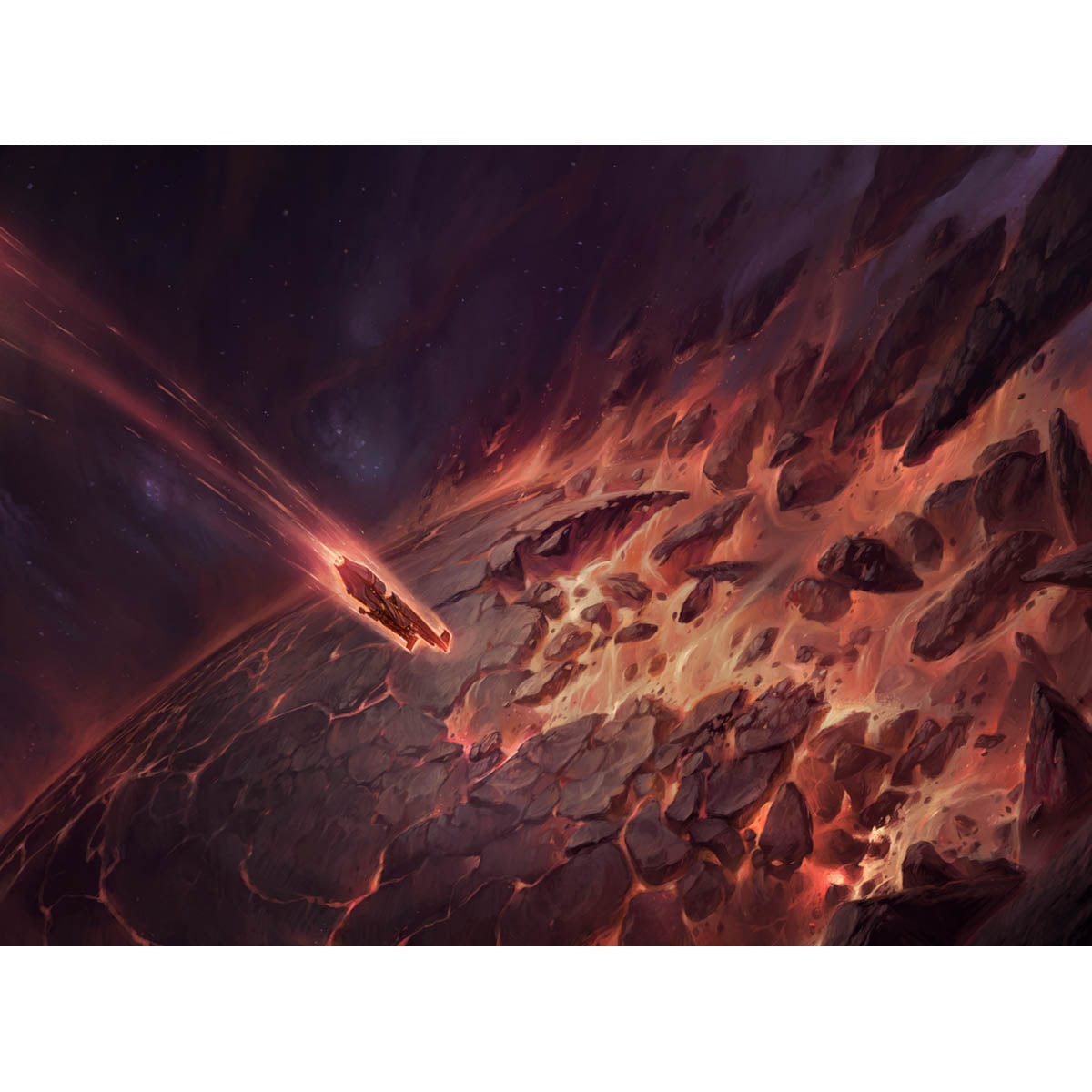 Mountain (Edge of Eternities) Print