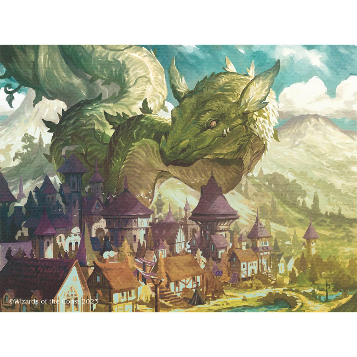 Beanstalk Wurm Print