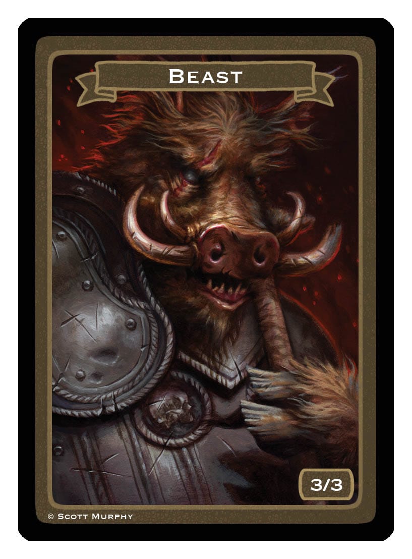 Beast Token (3/3) by Scott Murphy