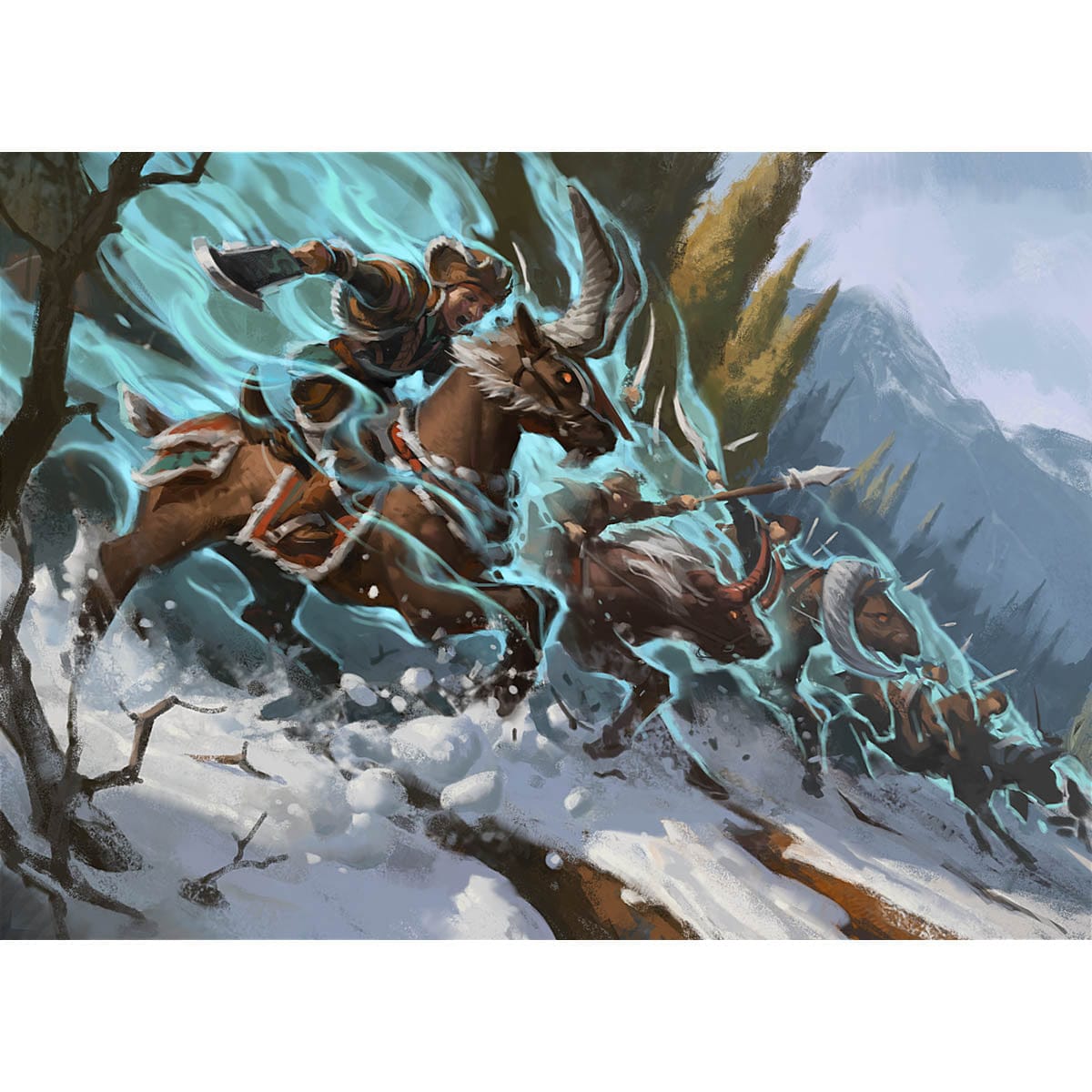 Become the Avalanche Print