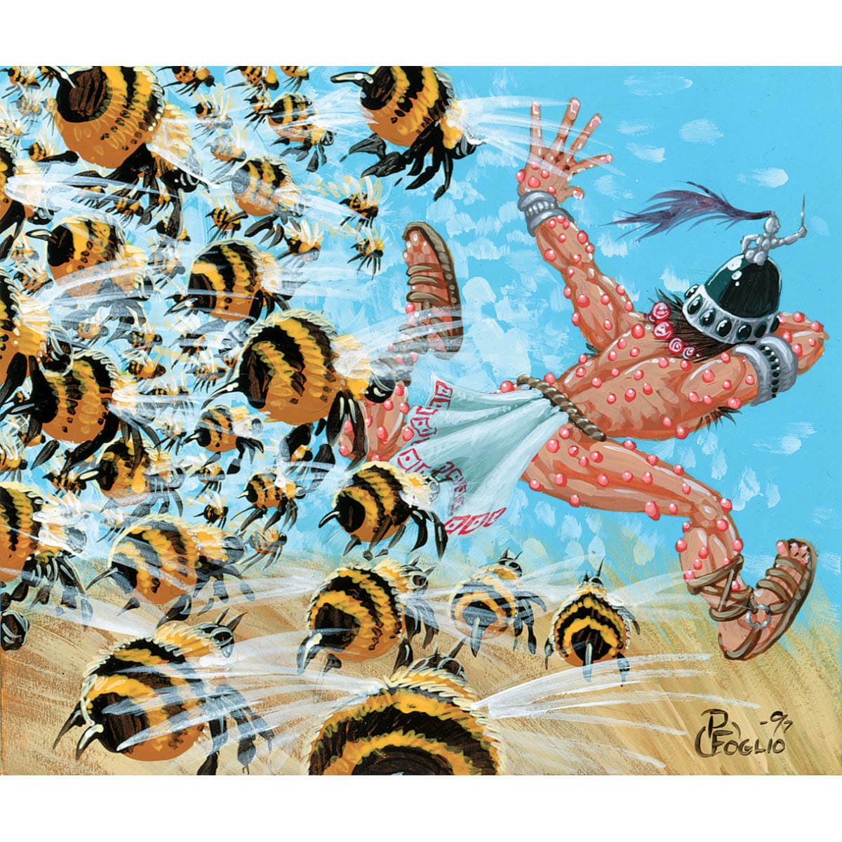 Bee Sting Print