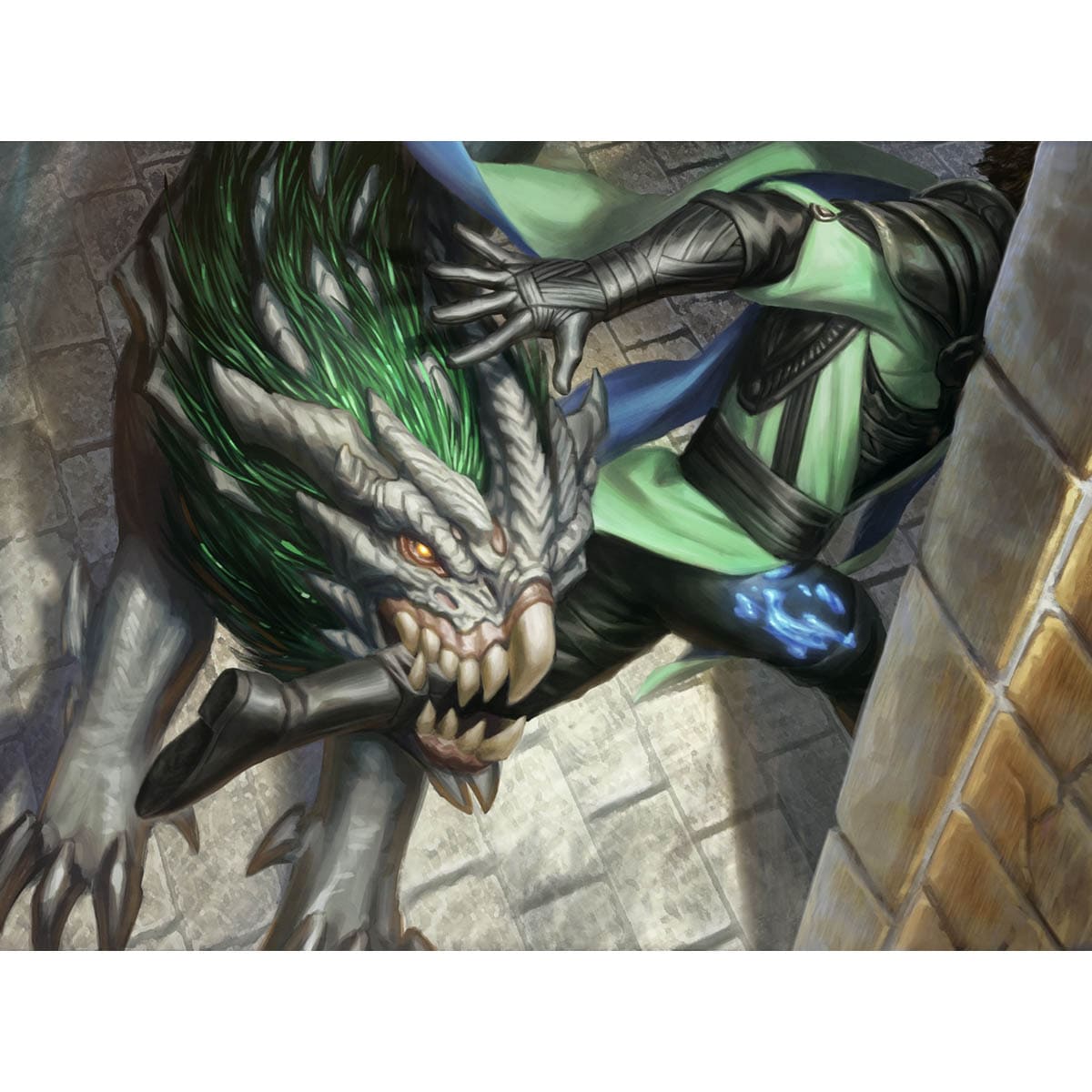 Bite Down on Crime Print