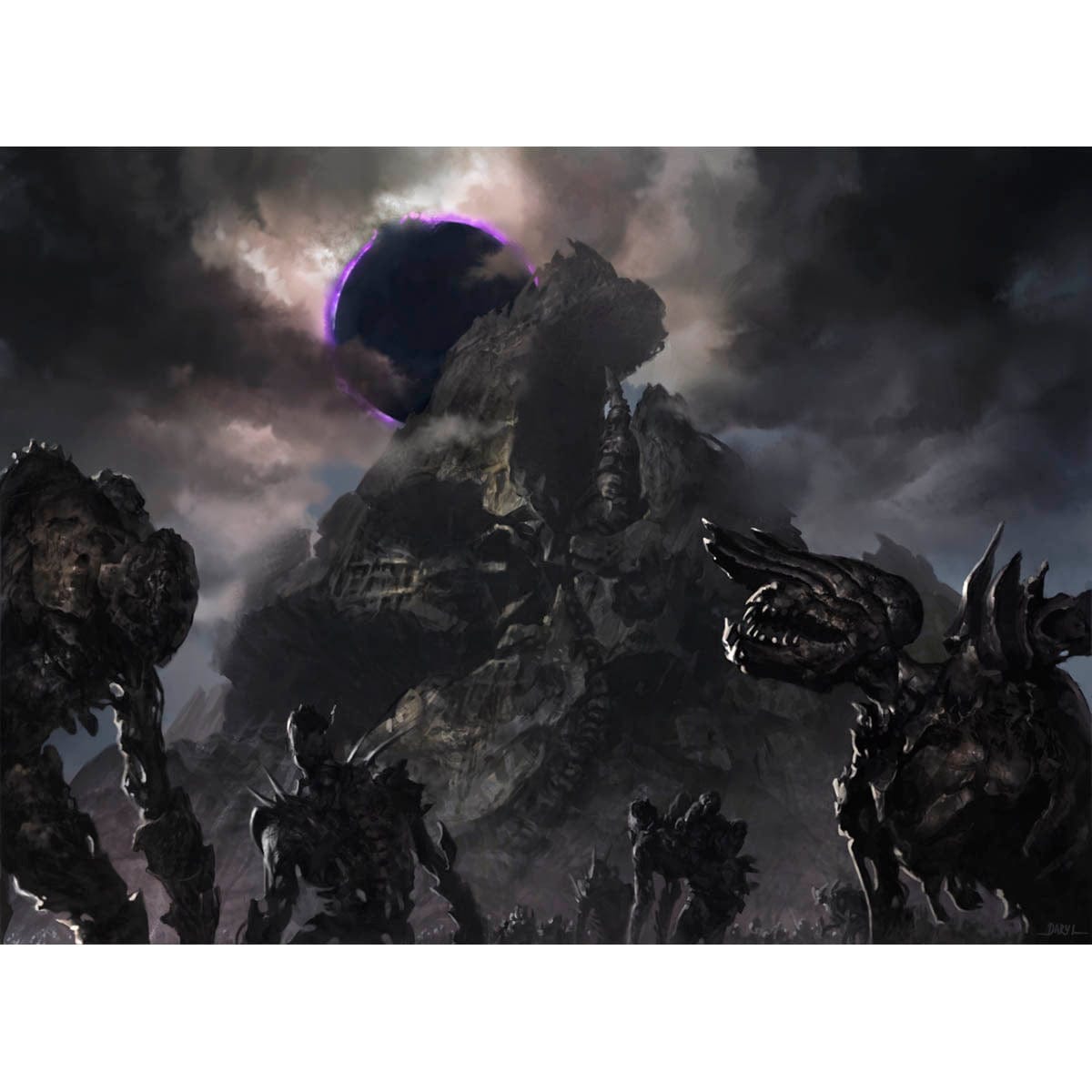 zenith monsters Black Sun's Zenith Print