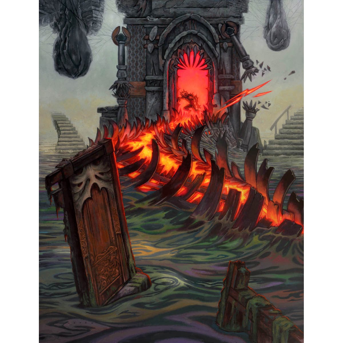 Blazemire Verge Print