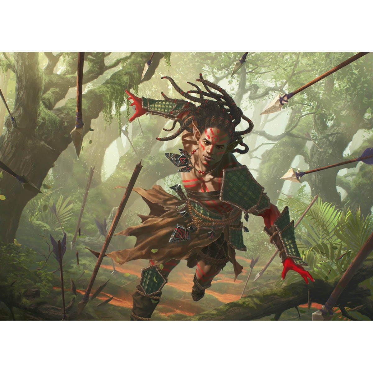 Bloodbraid Challenger Print