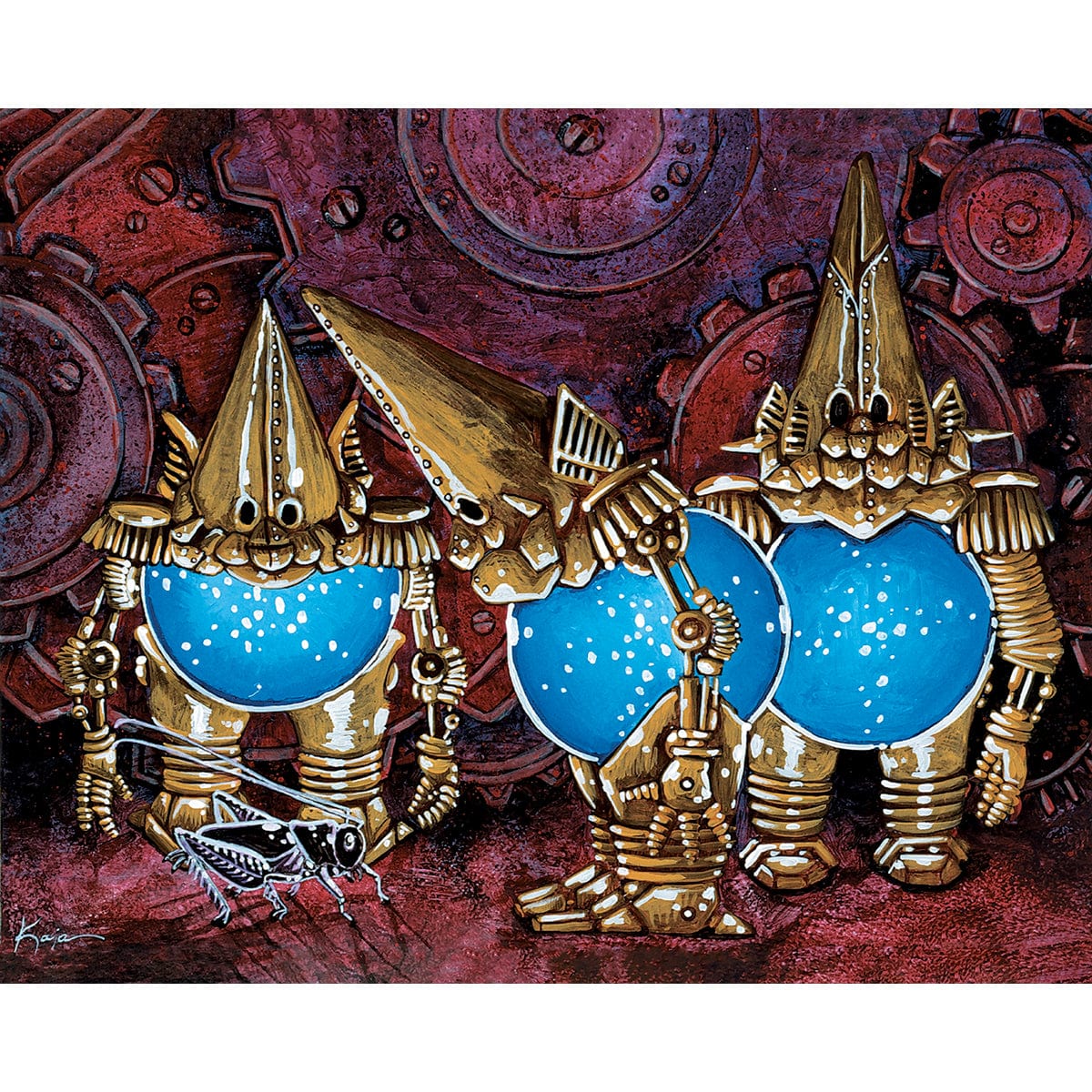 gnome cards mtg Bottle Gnomes Print