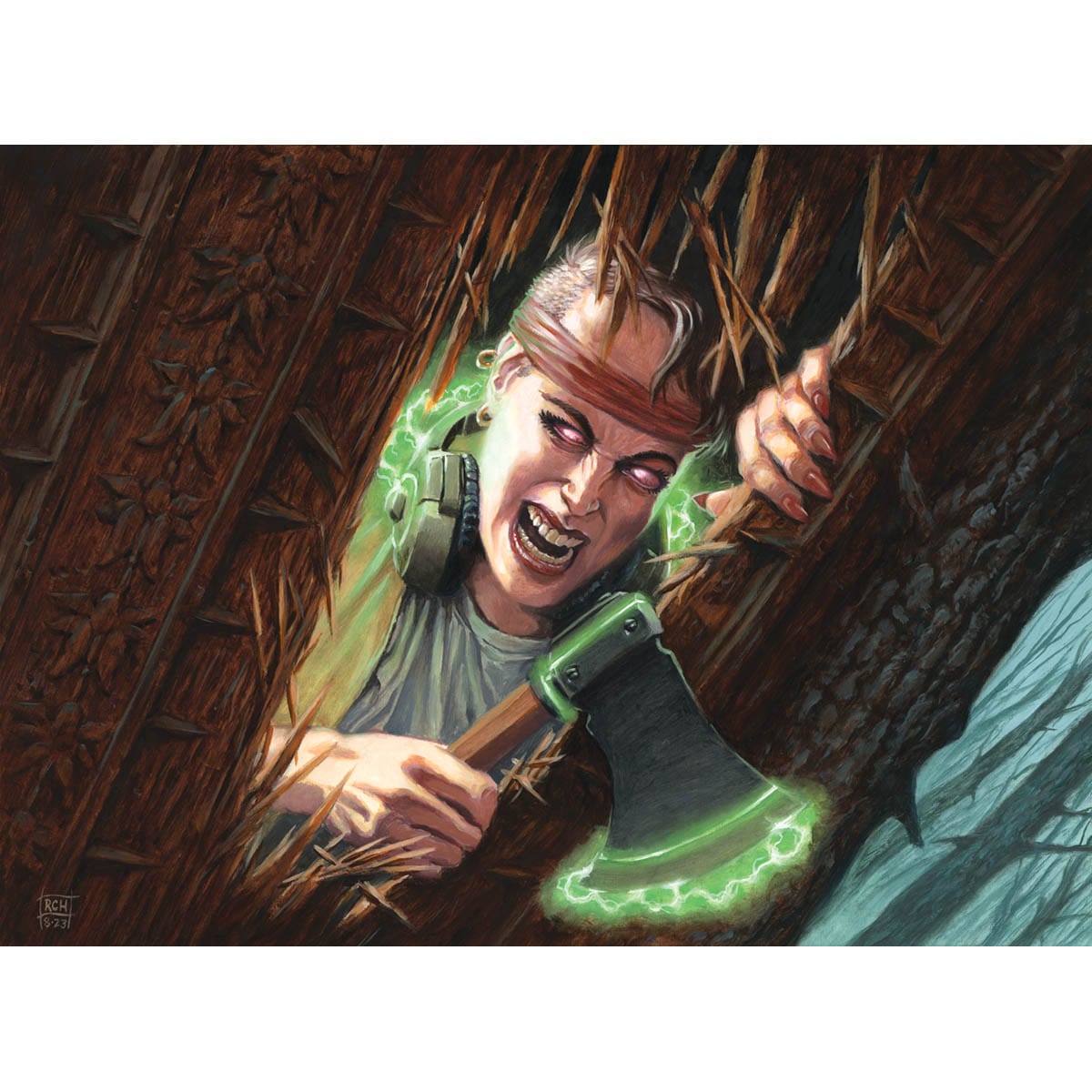 Break Down the Door Print