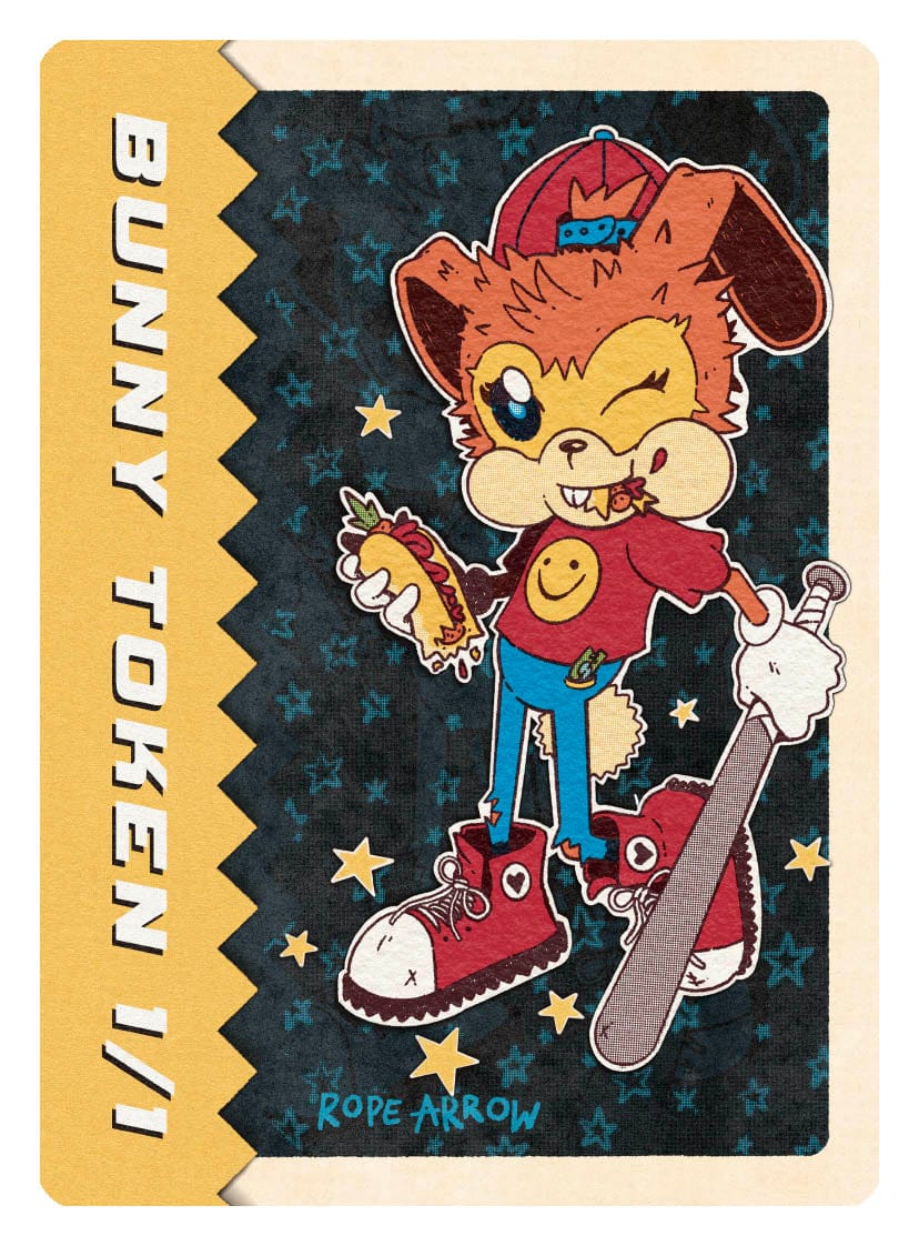 Rabbit Token (1/1) by Rope Arrow