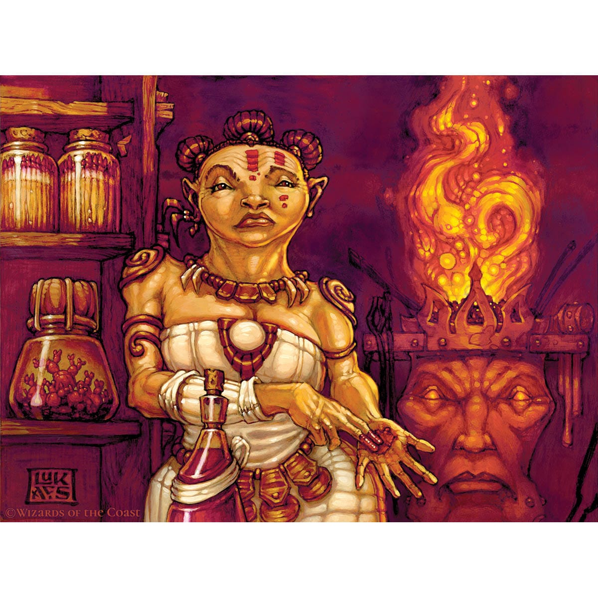 Burrenton Forge-Tender Print