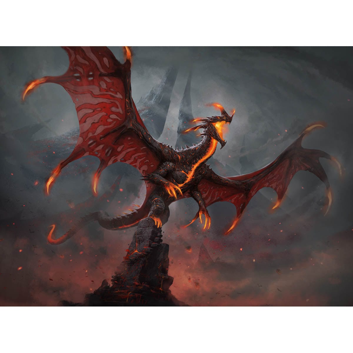 Caldera Pyremaw Print