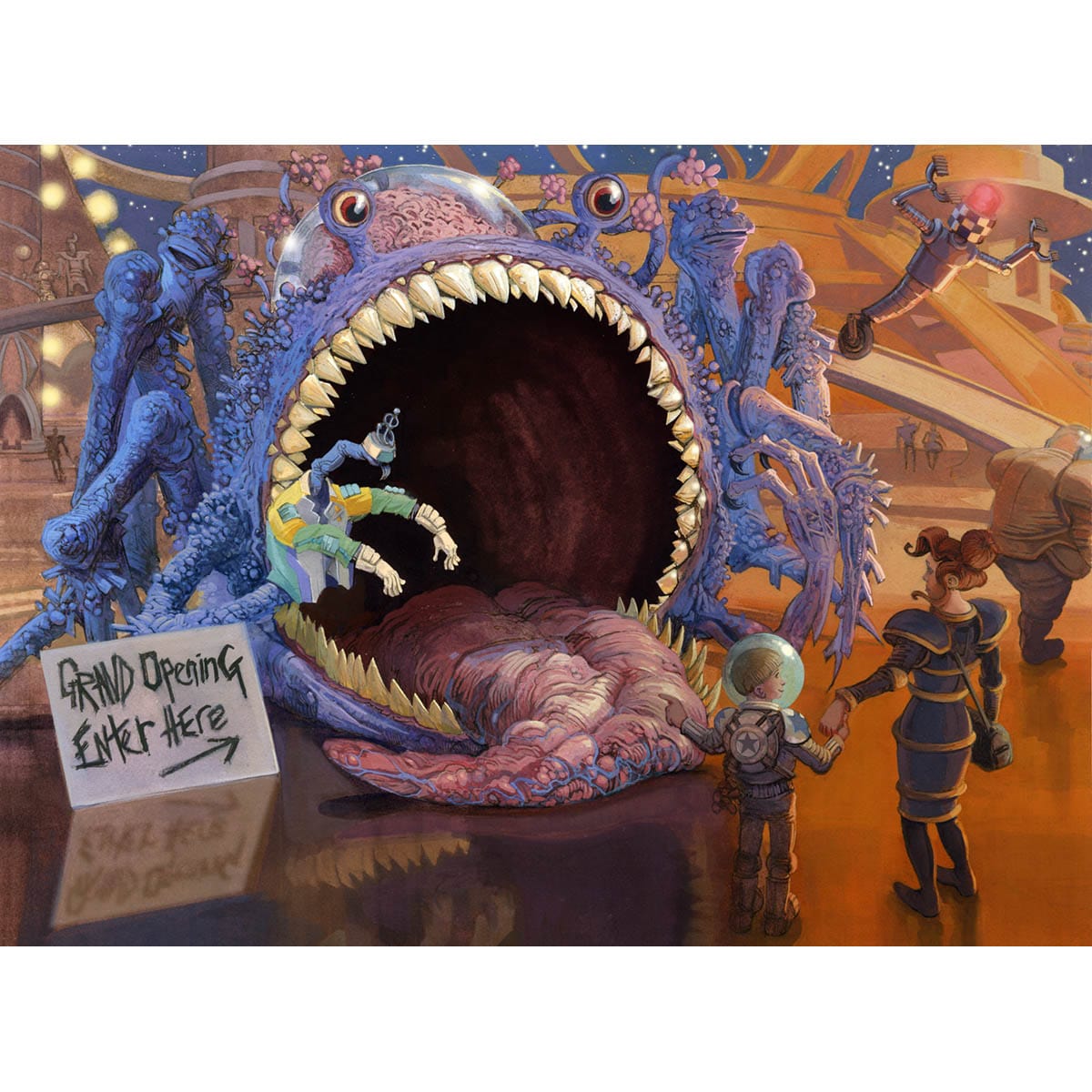 Carnival Carnivore Print